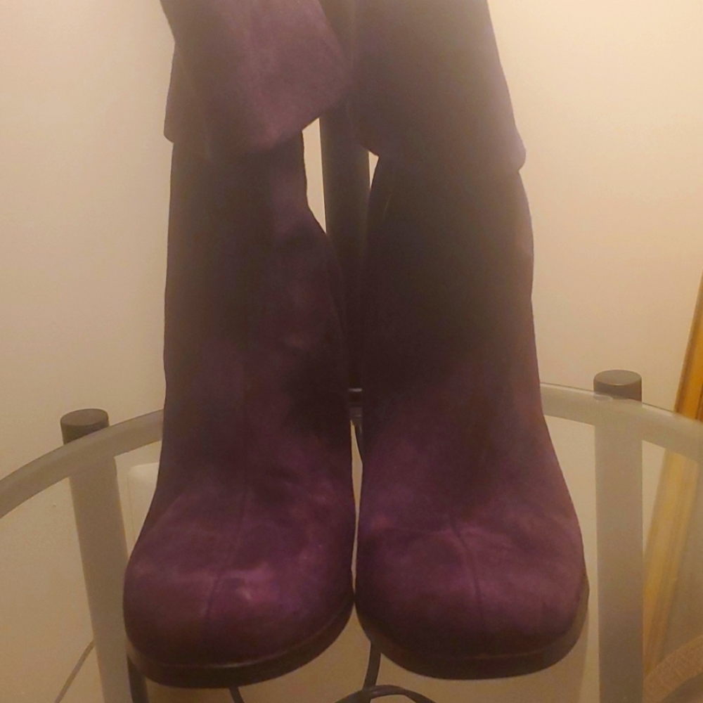 Suede Booties